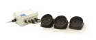 Tri-flash kit Ø 70 with 30 LEDs • Rechargeable battery power supply