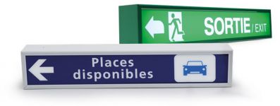 LIGHT BOX - RECTANGULAR 1300 x 200 mm - SINGLE SIDED caisson-lumineux-tts-rectangulaire-1300x200-simple-face