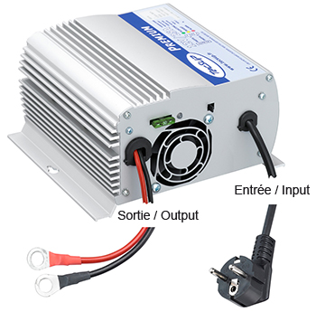 CHARGEUR DE BATTERIE gamme 300 W / 12 V 