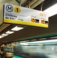 Panneaux d'Information de Quai