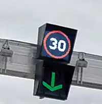 Signaux d'Affectations des voies de gares de péages