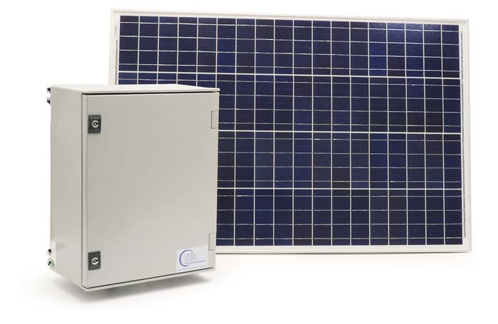 SOLAR POWER KIT 100 WATTS - 60 Ah.