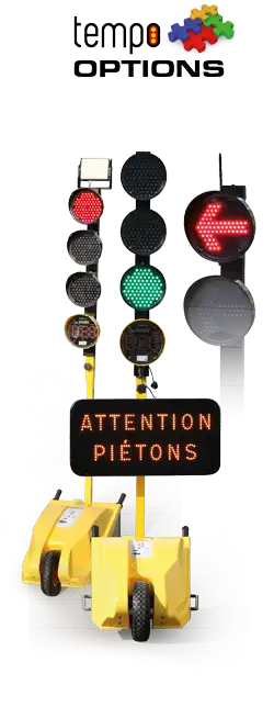 Temporary Roadworks Traffic Light Options