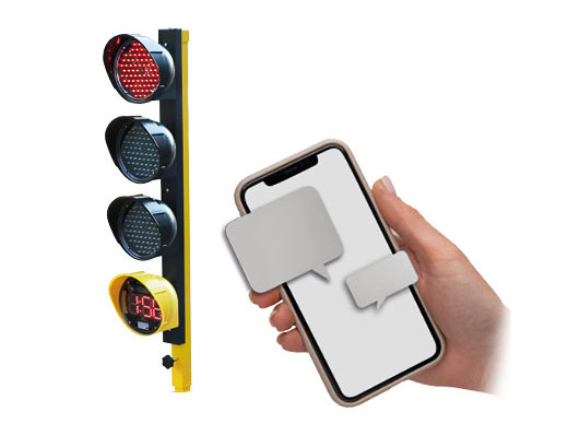 FEUX COMMANDÉS PAR SMS