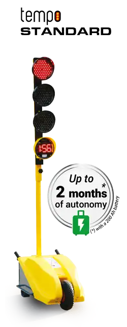 Temporary Roadworks Traffic Light TEMPO Standard