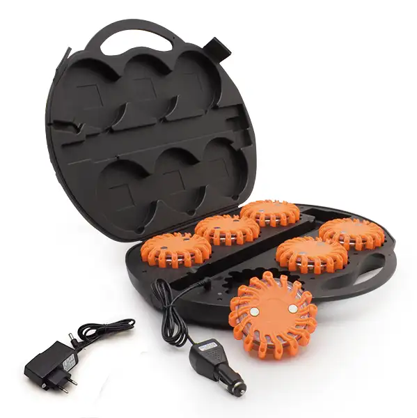 Orange Emergency Traffic Guidance Kit • Rechargeable<br />