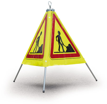 3-sided tripod 700 • AK5 • T2 prismatic fluo • +PVC cover