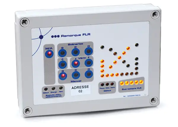 FLR radio control panel as option