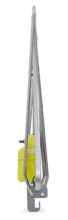 Lighting triangle 700 tri-flash Ø 70 with 12 LEDs • 2 batteries case power supply