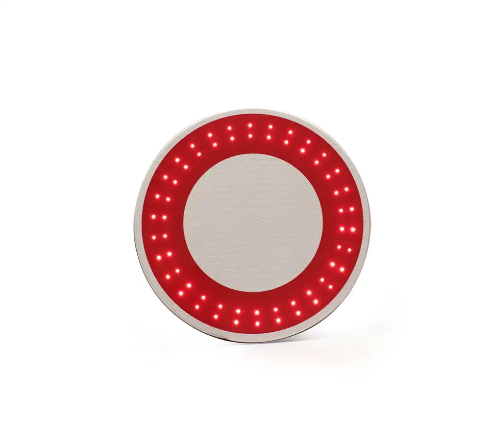 Panneau de police renforcé BTR • Rond • B0 • 650 • Classe 2 • 12 V