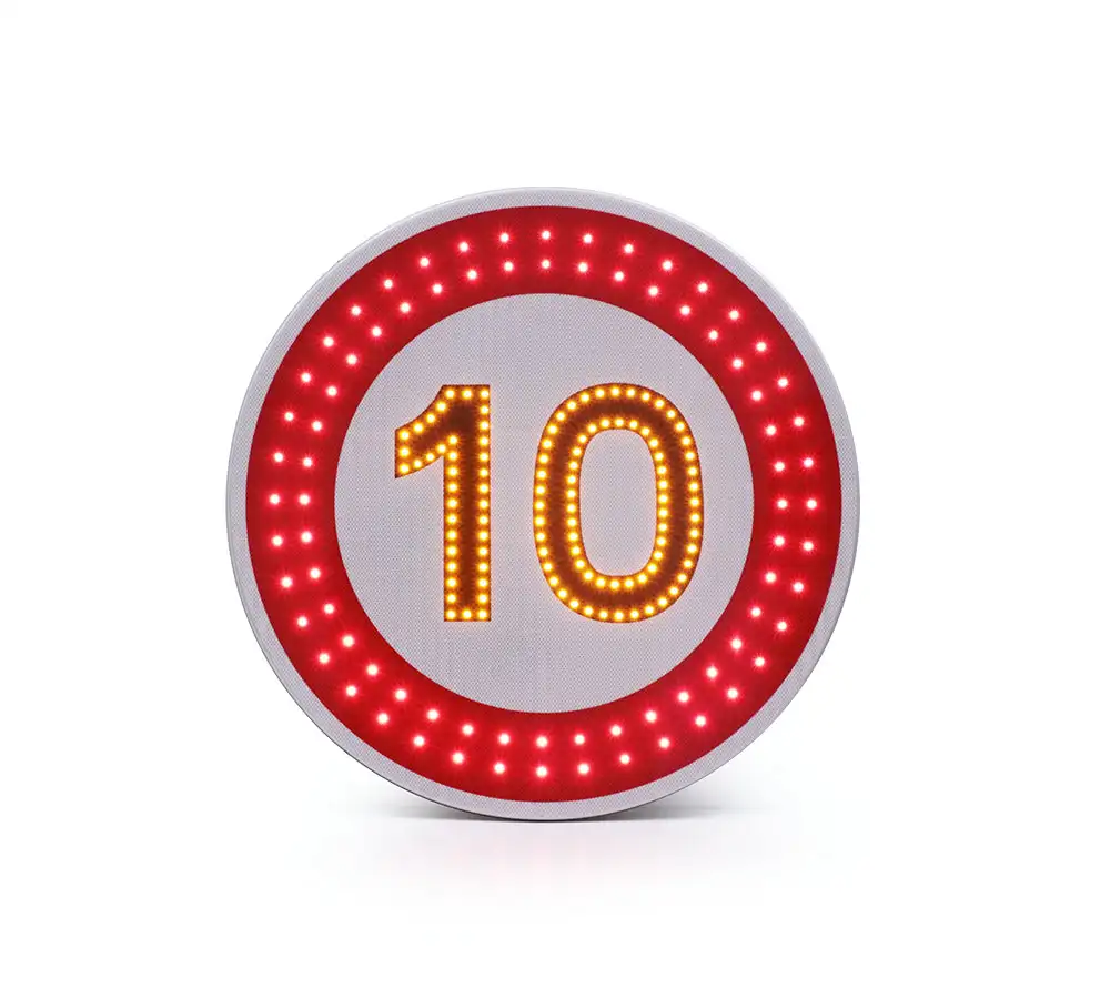 Panneau de police renforcé BTR • Rond • B14