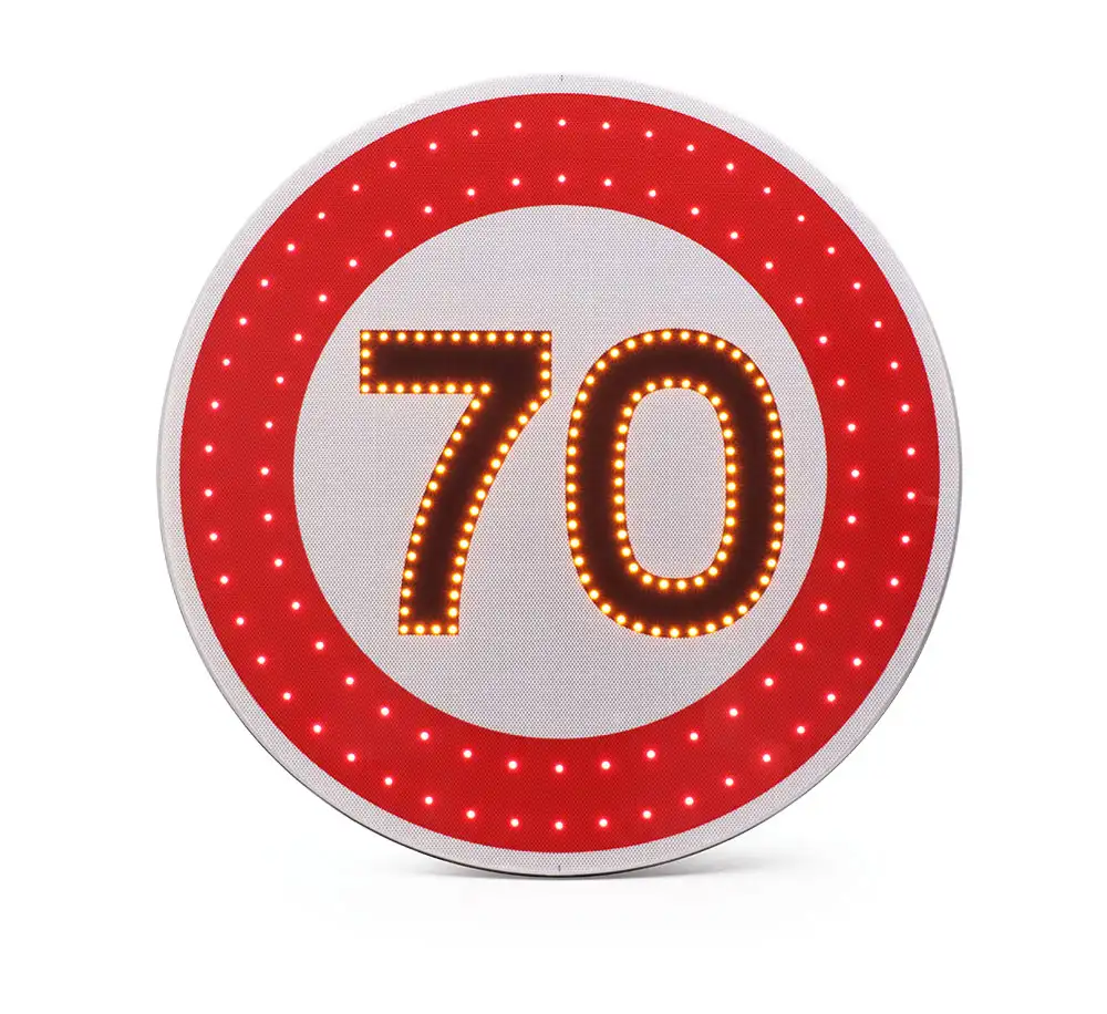 Panneau de police renforcé BTR • Rond • B14 