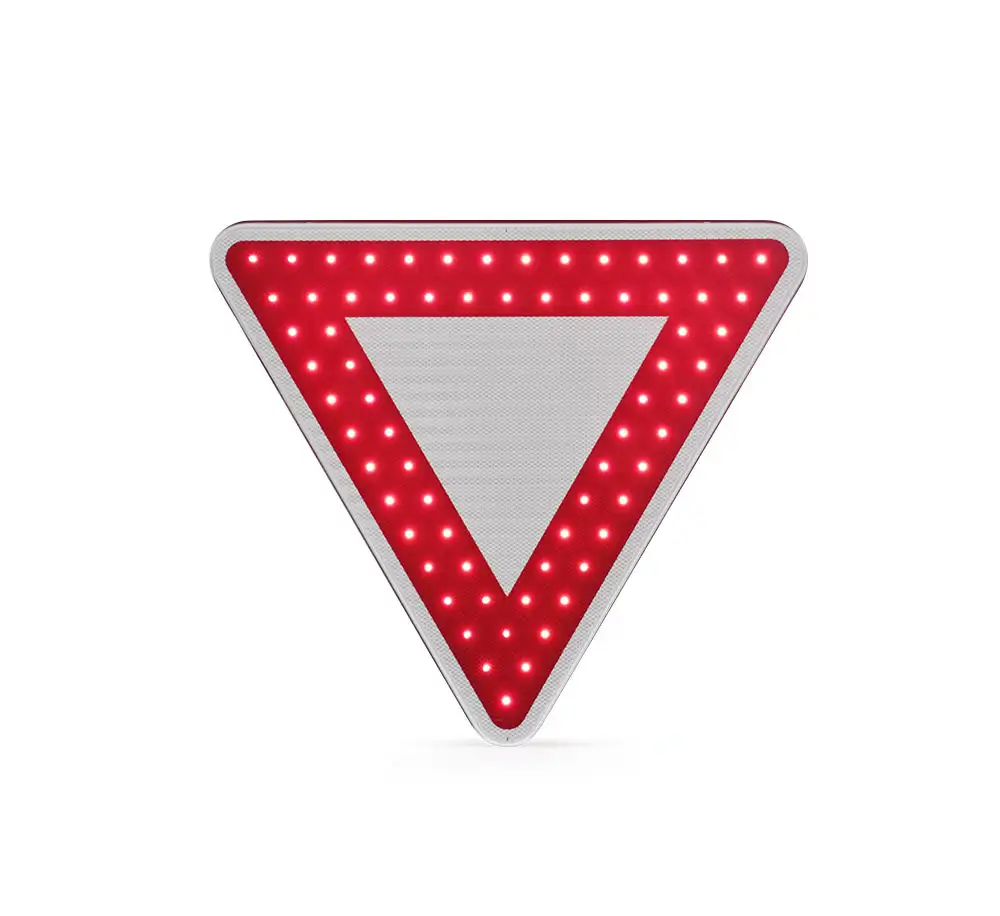 Panneau de police renforcé BTR • Triangle • AB3a / AB3b / AB5 • 700 • Classe 2 • 12 V