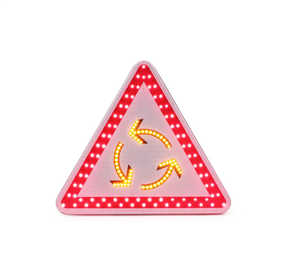 Panneau de police renforcé BTR • Triangle • AB25 • 700 • Classe 2 • 12 V