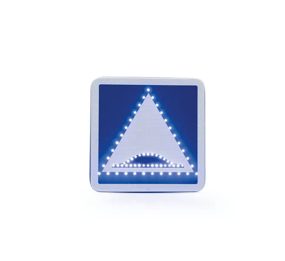 Panneau de police renforcé BTR • Carré • C27 • 500 • Classe2 • 12 V