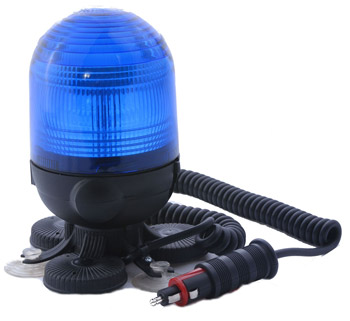 FLASH LIGHT BEACON - MAGNETIC - BLUE