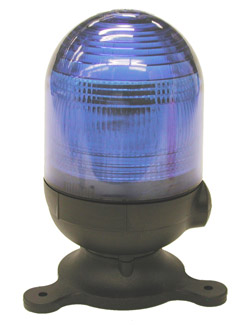 FLASH LIGHT BEACON - FLAT - BLUE