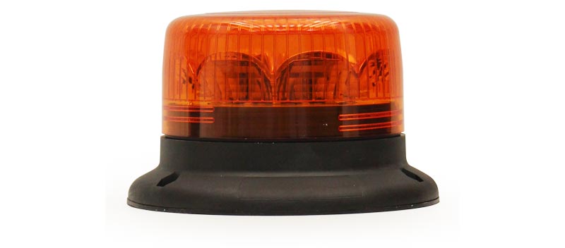 ACCESS LEDS BEACON - ORANGE - FLAT - ROTATING - 12/24 VOLTS