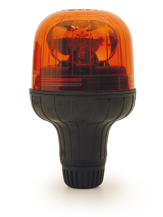 HALOGEN BEACON - ORANGE - MAGNETIC - ROTATING -12 V