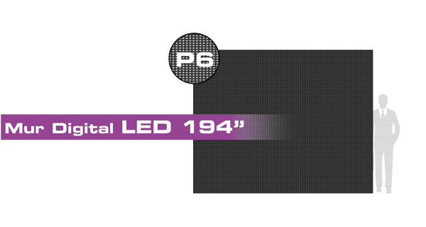 Mur Digital LED 194