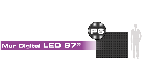 Mur Digital LED 97