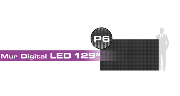 Mur Digital LED 129