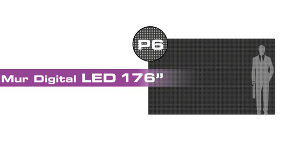 Mur Digital LED 173