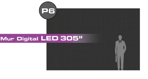 Mur Digital LED 305