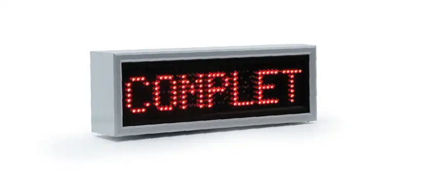 HOUSIGNS 600 x 200 mm 90 mm three-text display