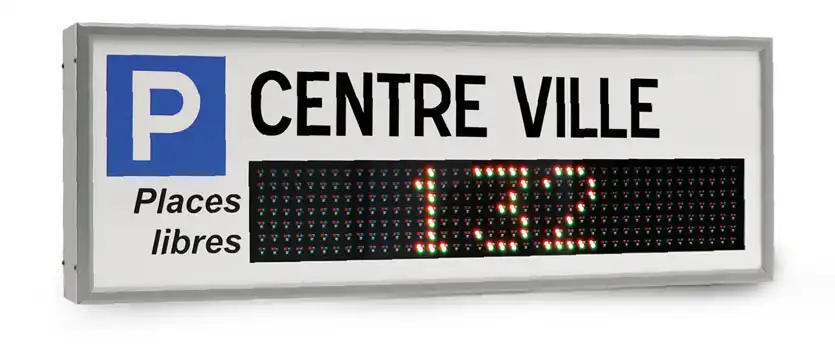 HOUSIGNS 1000 x 375 mm DISPLAY 125 mm TRICHROME<br />