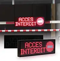 Caissons de signalisation incendie
