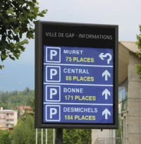 Digital Dynamic Car Park Guidance Systems