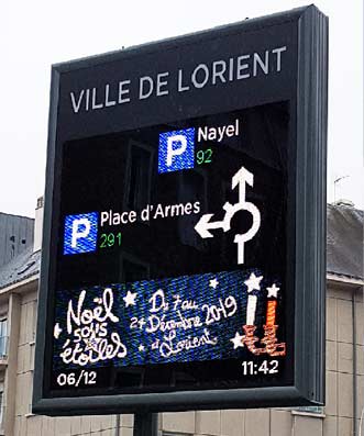 Panneau specifique Full-Color Lorient