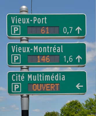 Panneau type normalise Montreal