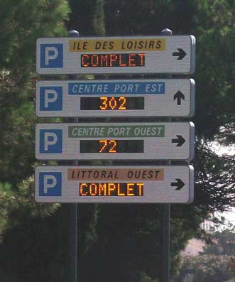 Panneau type normalise Cap d'Agde