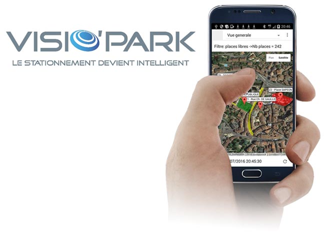 APPLICATION SMARTPHONE VISIO’PARK